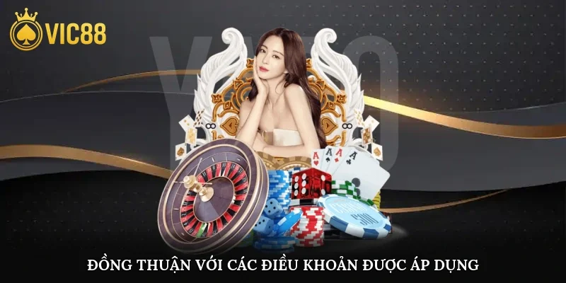 Đồng thuận với các điều khoản được áp dụng